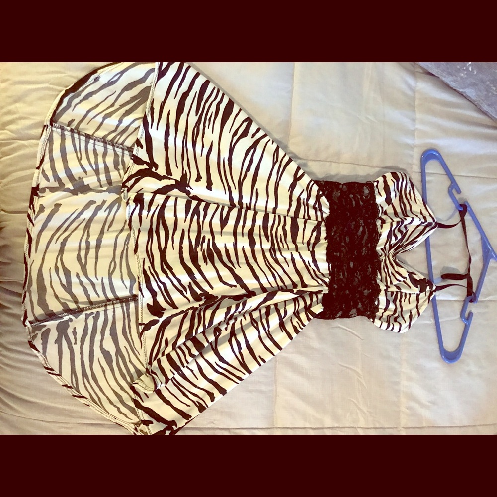 Handmade Tiger Striped Dress 🐅